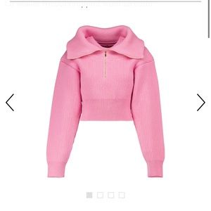 Jacquemus La Maille Risoul cropped wool sweater Size Small